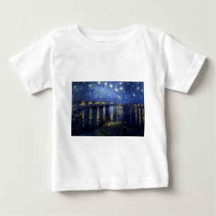 T-shirt Van Gogh Starry Night Over Rhone