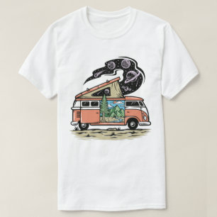 T-Shirt Van Retro