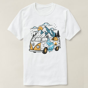 T-Shirt Van Retro