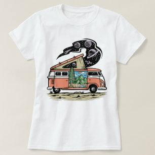 T-Shirt Van Retro