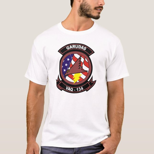 T-shirt VAQ-134 Garudas (Frente)