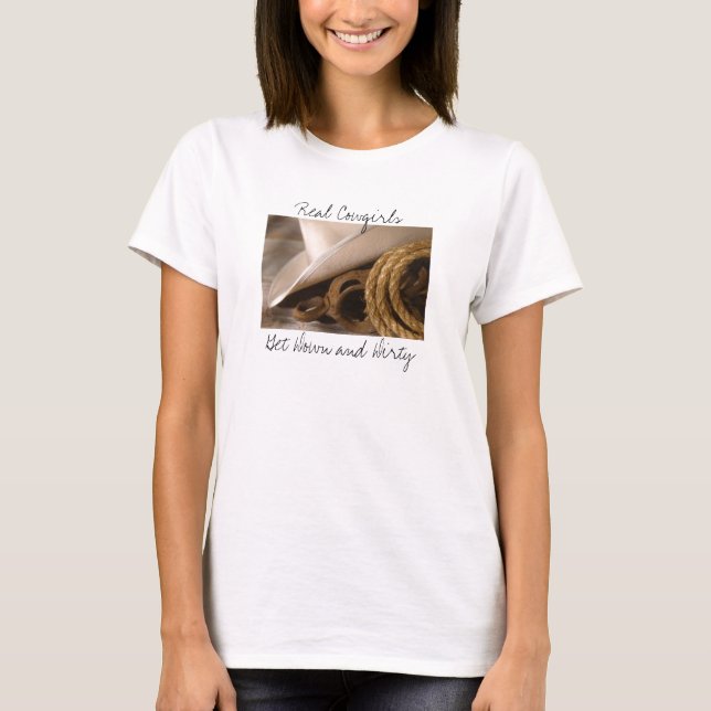 T-shirt Vaqueiras reais (Frente)
