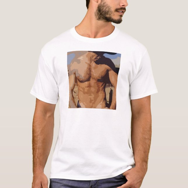 T-shirt Vaqueiro do deserto (Frente)