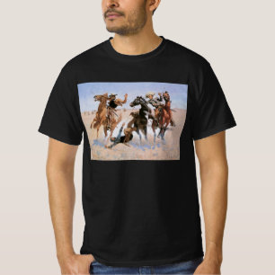 T-shirt Vaqueiros Antigos, Ajudando um Camarada por Reming