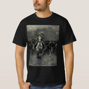T-shirt Vaqueiros Antigos, Uma Estampida de Frederic Remin