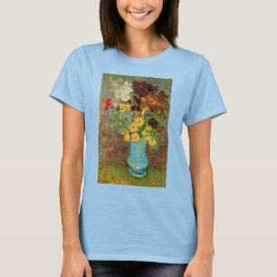 T-shirt Vase com Daisies e Anêmonas por Vincent van Gogh