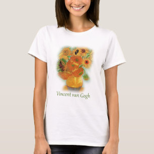 T-shirt Vase com doze girassóis, Vincent van Gogh