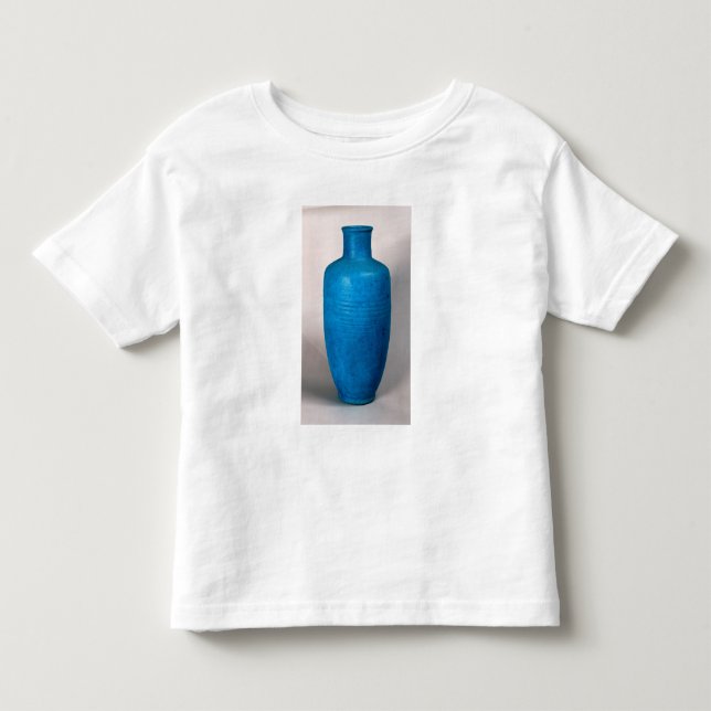 T-shirt Vaso sob a forma de uma garrafa necked reta (Frente)