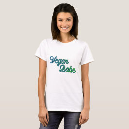 T-shirt Vegan Babe