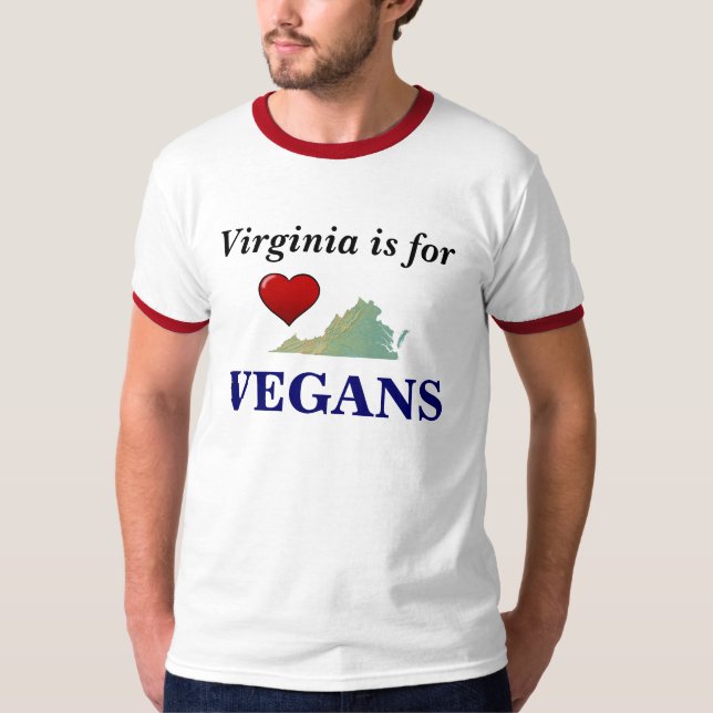 T-shirt VEGAN de Virgínia (Frente)