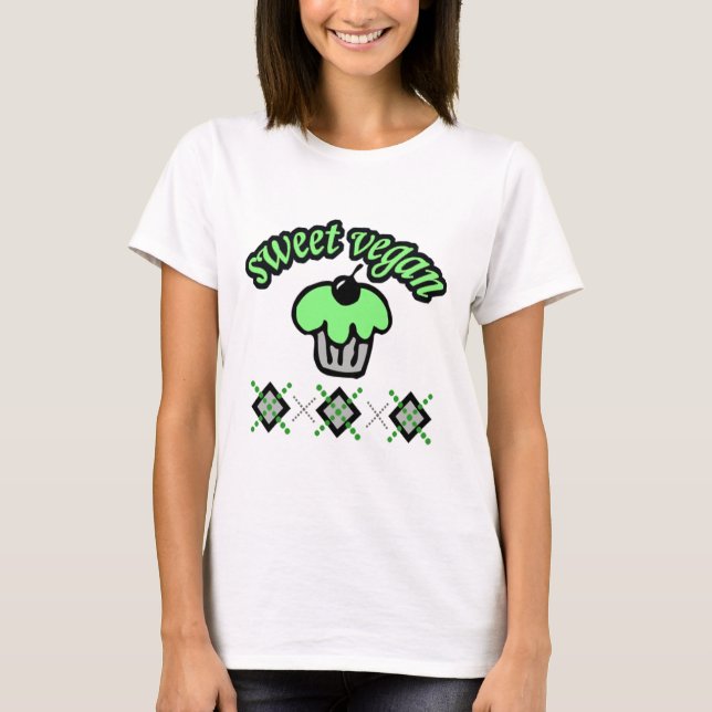 T-shirt Vegan doce (Frente)
