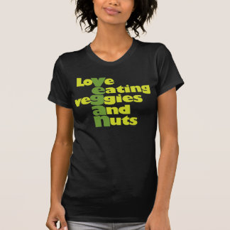 T-shirt Vegan. .loVe que come veGgiies e loucos