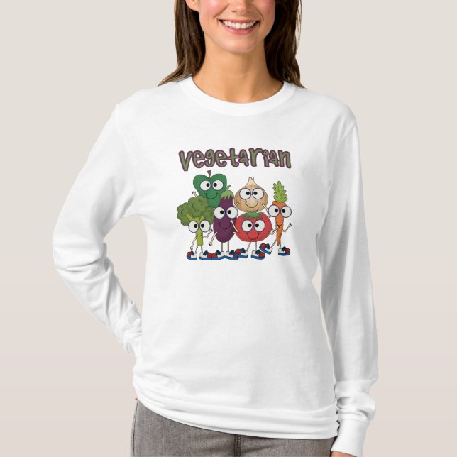 T-shirt Vegetariano (Frente)