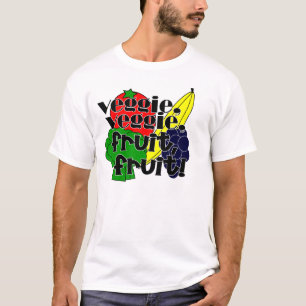 T-shirt Vegetariano do vegetariano, fruta da fruta!