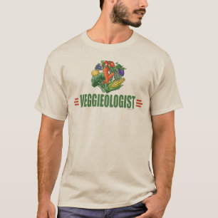 T-shirt Vegetariano Humorístico