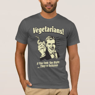 T-shirt Vegetarianos: São Deliciosos
