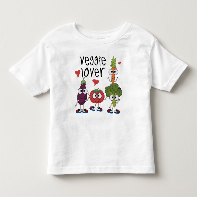 T-shirt Veggie Lover (Frente)