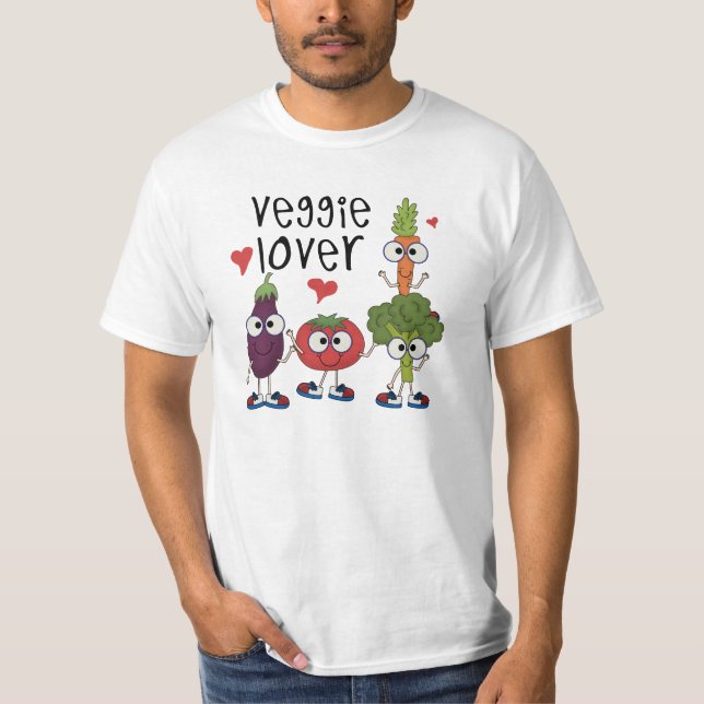 T-shirt Veggie Lover (Frente)