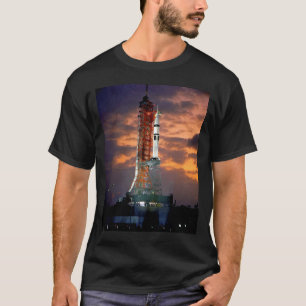 T-shirt Veículo de Lançamento NASA Apollo Soyuz ao Nascer 