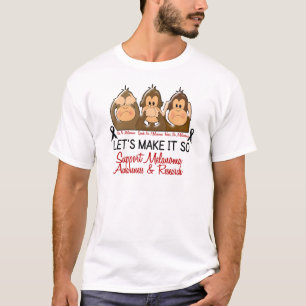 T-shirt Veja que para falar não ouça nenhum cancer de pe