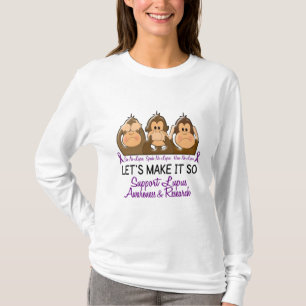 T-shirt Veja que para falar não ouça nenhum lúpus 2