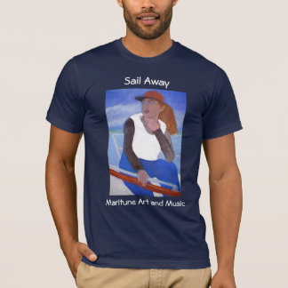 T-shirt Vela afastado