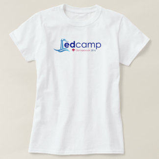 T-shirt velho de EdCamp Saybrook