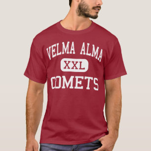 T-shirt Velma Alma - cometas - meio - Velma Oklahoma