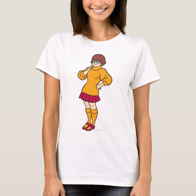 T-shirt Velma Resolve O Caso (Frente)
