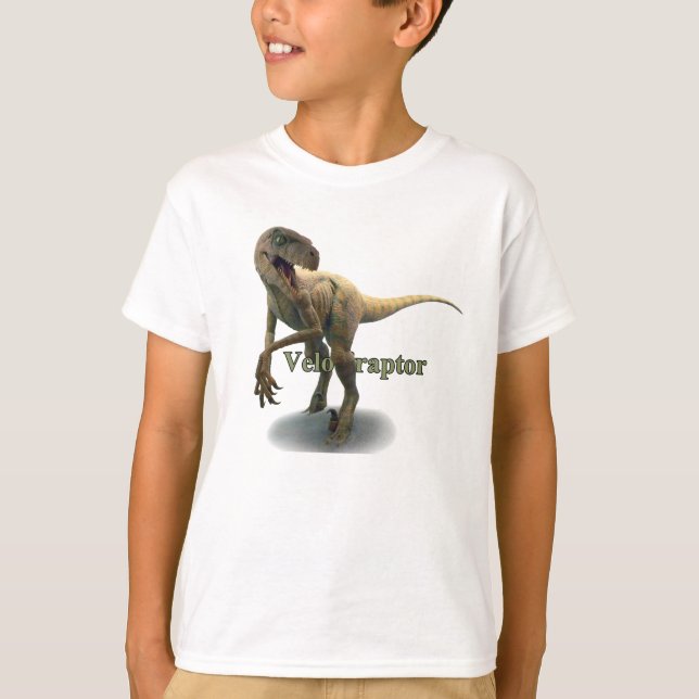 T-shirt Velociraptor (Frente)