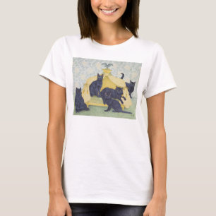 T-shirt Veludo preto