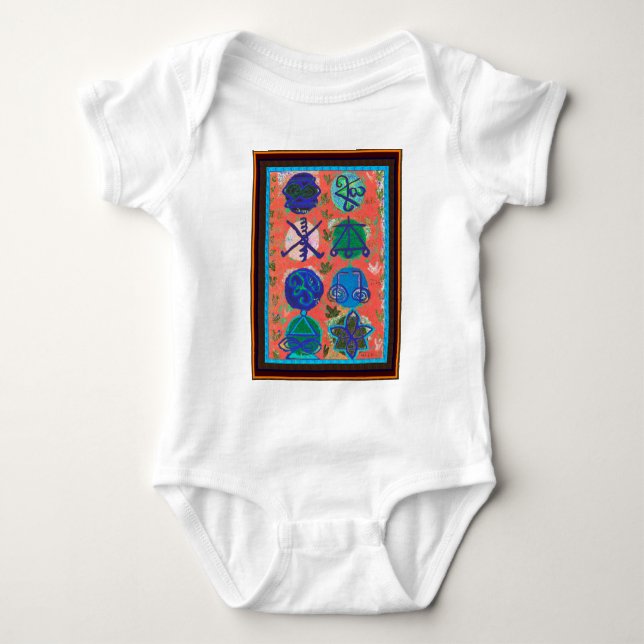 T-shirt Venda de KARUNA Reiki - Símbolos de cura (Frente)