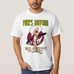 T-shirt Vendas & serviço de Raygun dos microfones