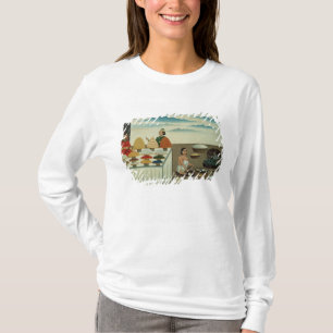 T-shirt Vendedor dos peixes, fabricante do sweetmeat e