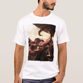 T-shirt Veneno vermelho do escorpião