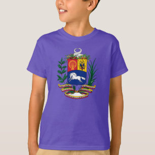 T-shirt venezuelano da brasão