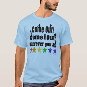 T-shirt Venha Stars para fora