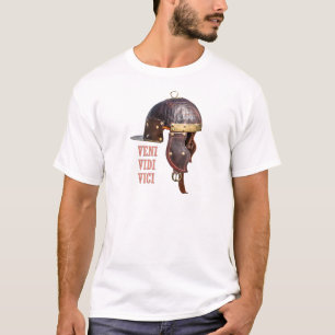 T-shirt Veni, Vidi, Capacete Romano Vici
