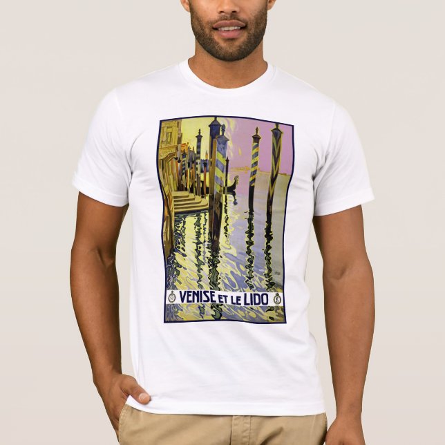T-shirt Venice et le Lido (Frente)
