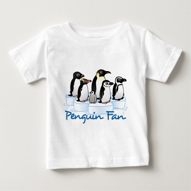 T-shirt Ventilador de pinguim (Frente)
