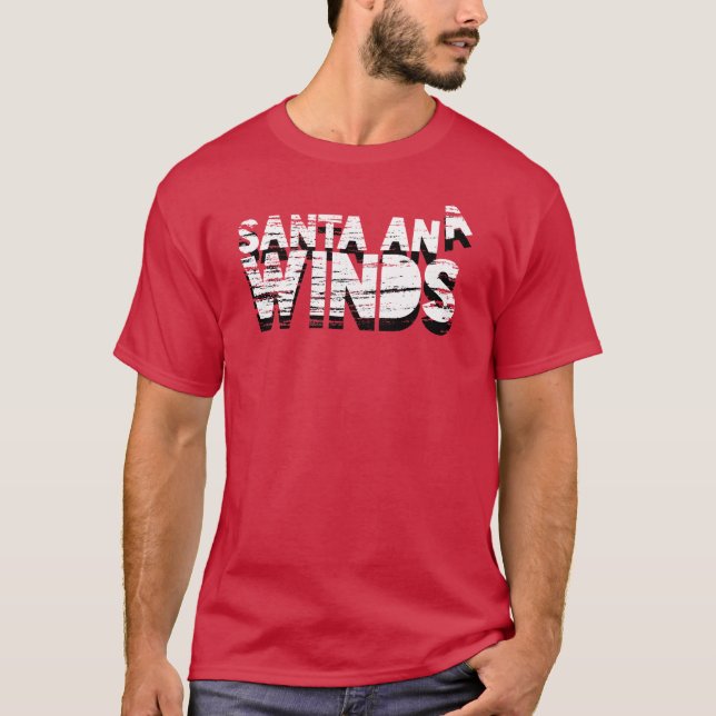 T-shirt Ventos sazonais de Santa Ana (Frente)