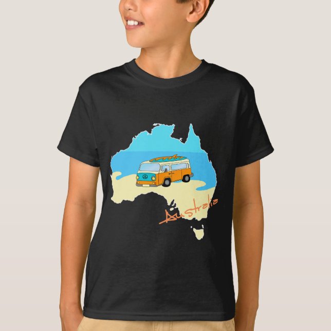 T-shirt Verão australiano (Frente)
