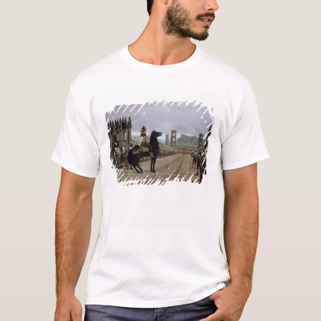 T-shirt Vercingetorix antes de Caesar, 52 BC, 1886 (Frente)