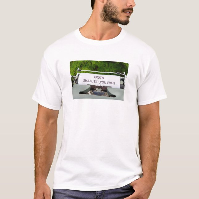 T-Shirt Verdade (luz) (Frente)