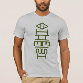 T-shirt verde ateu do Totem