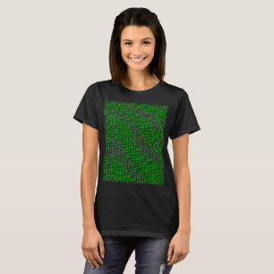 T-Shirt Verde Binário