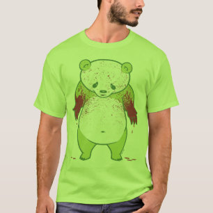 T-shirt Verde da panda