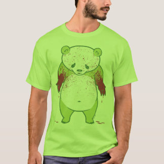 T-shirt Verde da panda