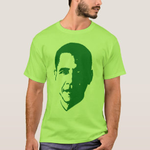 T-shirt verde de Barack Obama