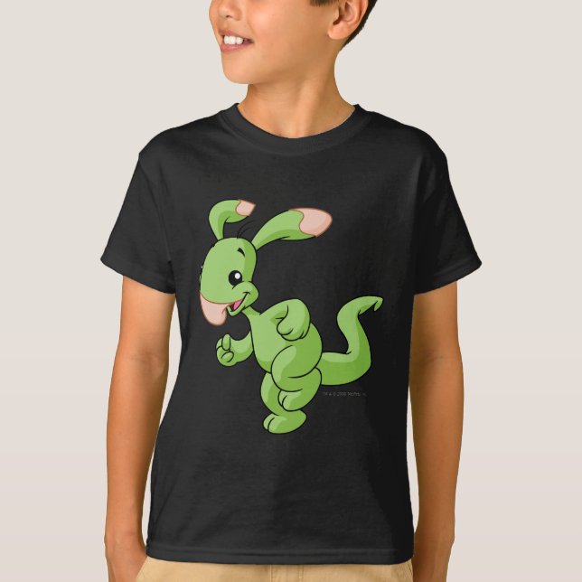 T-shirt Verde de Blumaroo (Frente)